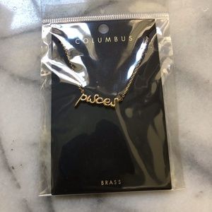 Pisces Zodiac Necklace